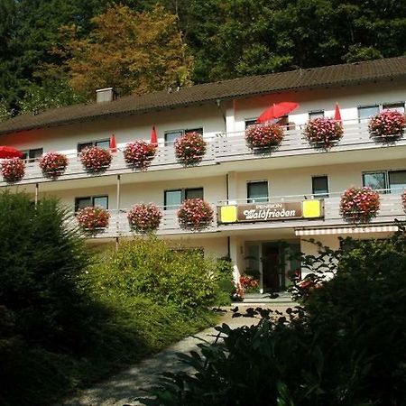 Pension Waldfrieden Oberharmersbach Bagian luar foto
