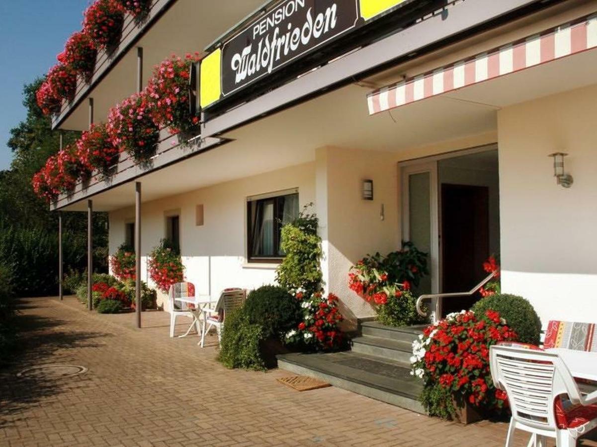 Pension Waldfrieden Oberharmersbach Bagian luar foto